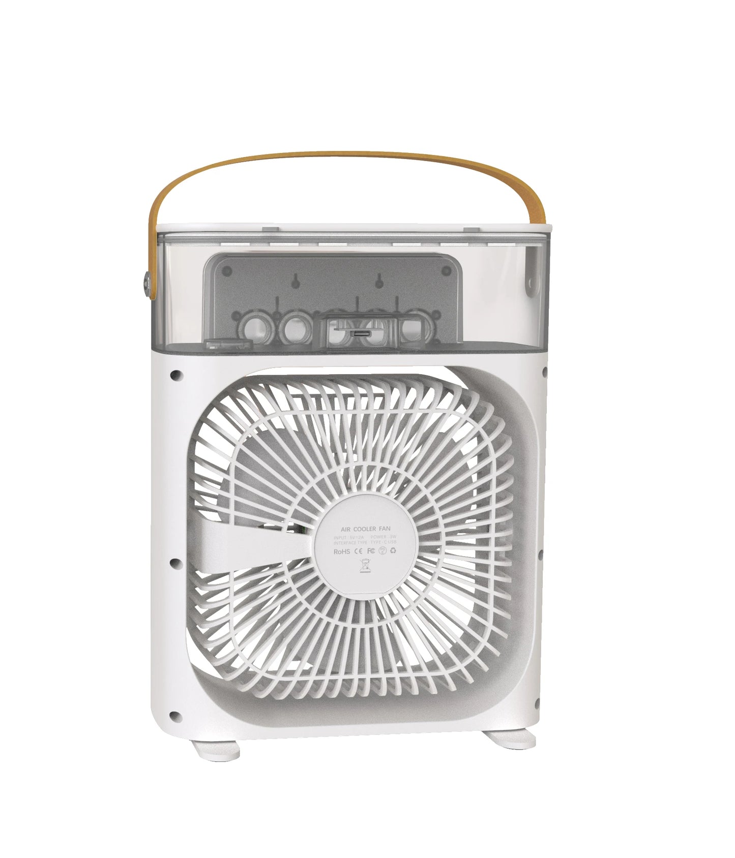 Mini klima sa LED svjetlima