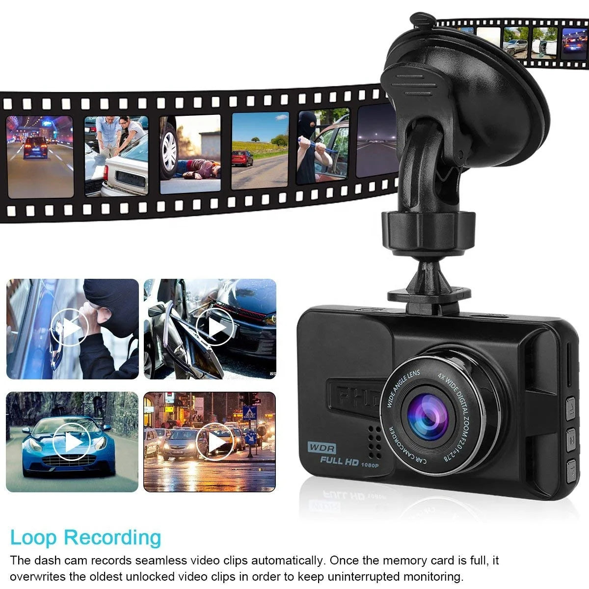 Auto kamera 1080P FHD